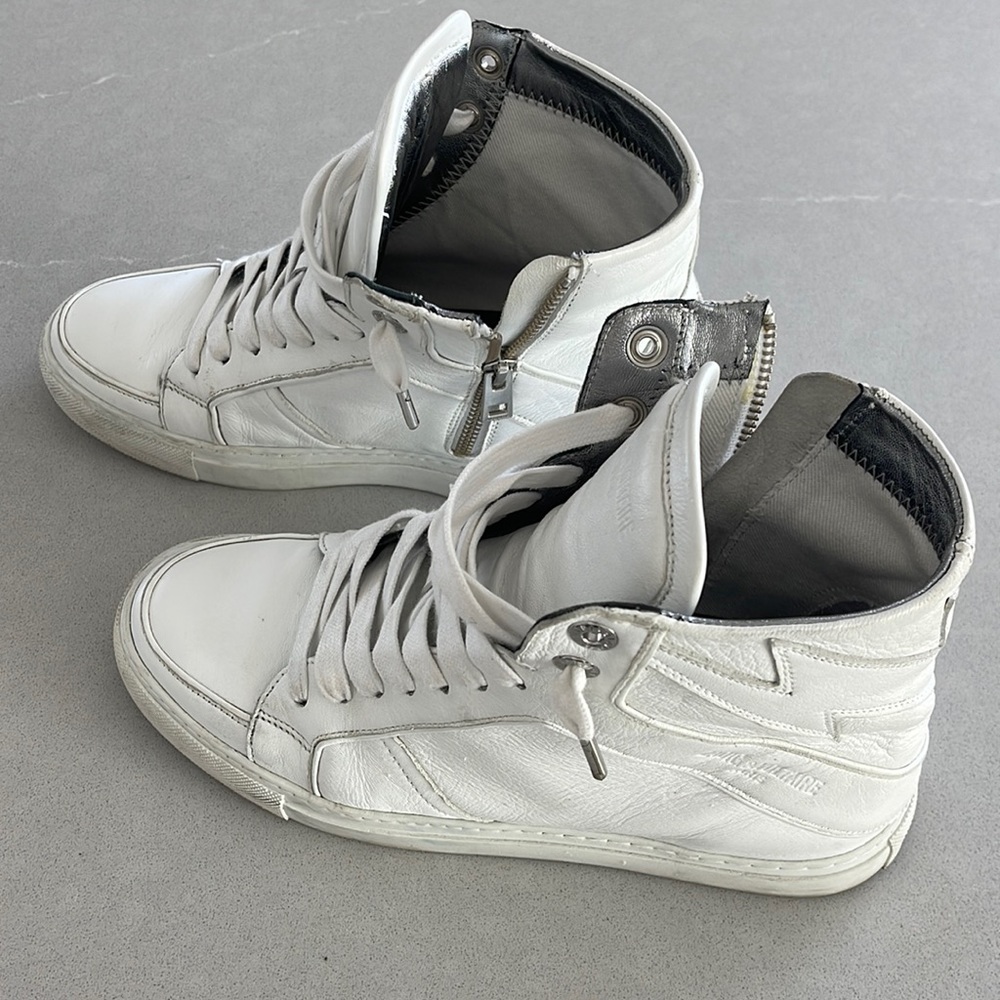Zadig & Voltaire High Flash Sneakers - sz 39